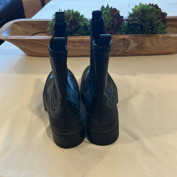 Sam Edelman Lulia Lug Sole Chelsea Boot boots Size 9 Leather Platform Chunky EUC - Picture 4 of 7